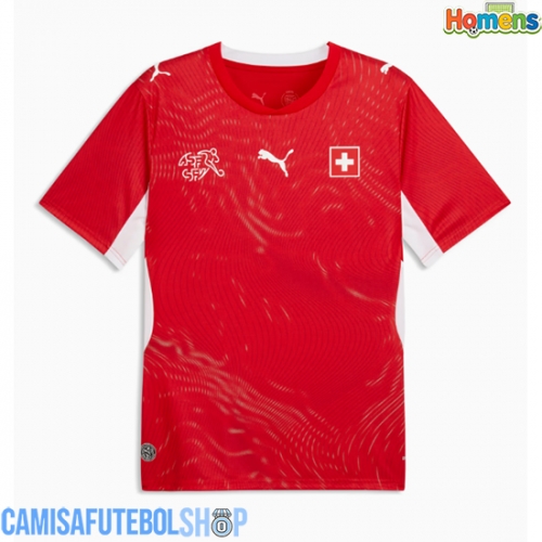 Camisa de time de futebol Suíça Replicas 1º Equipamento Mundo 2026 Manga Curta